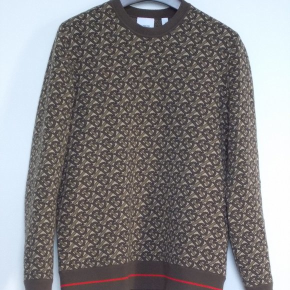 Burberry Other - Burberry Monogram Sweater Men Small